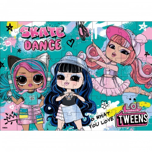 Пазли L.O.L. Surprise! Tweens Skate Dance, 60 елементів (Ідейка)