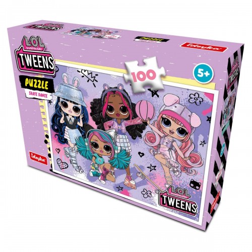 Пазли L.O.L. Surprise! Tweens Skate Dance, 100 елементівм (Ідейка)