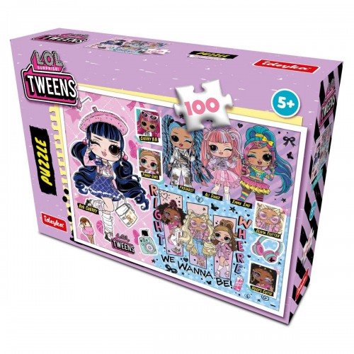Пазли L.O.L. Surprise! Tweens Collection, 100 елементів (Ідейка)