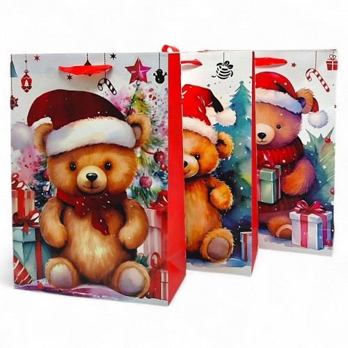 Пакет паперовий JUMBO XMAS4 33x12,7x47,7 210gsm , асорті (MiC)