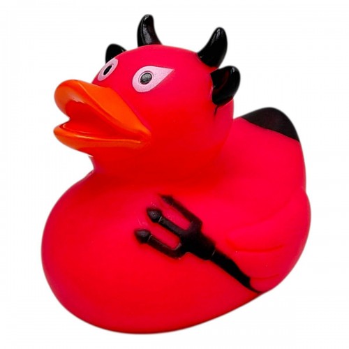 ІГРАШКА ДЛЯ ВАННИ, ГУМОВА "КАЧЕНЯ" (САТАНА) (MiC)