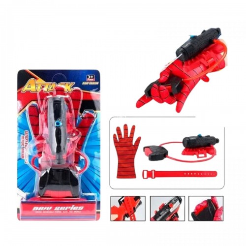 Набір героя рукавичка, механічна установка для стрільби водою, на листі (MiC)