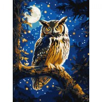 Картина за номерами з фарбами металік 