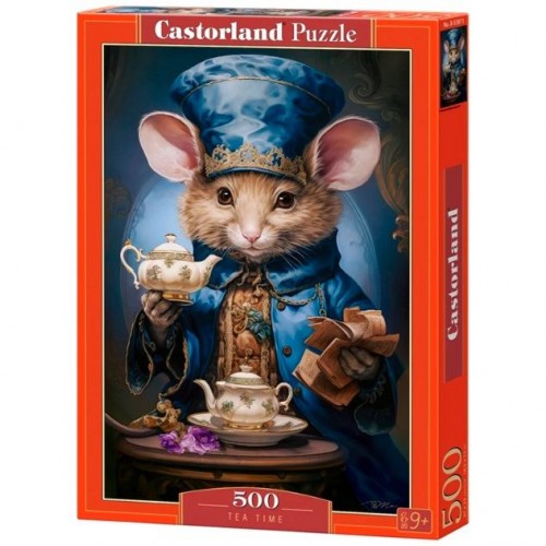Пазли "Час чаювання", 500 елементів (Castorland)