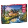 Пазлы "Коттедж лесника" на 1000 деталей. (Cherry Pazzi)