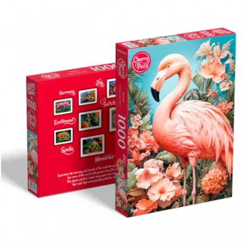 Пазли "Фламінго", 1000 елементів (Cherry Pazzi)