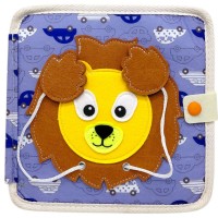 Мягкая книжка-бизиборд 