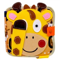 Мягкая книжка-бизиборд 