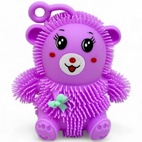 Антистресс-светяшка "Сияющие Медвежата", сиреневый (MiC)
