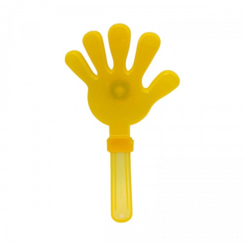 ПАЛИЧКА, ЩО СВІТЯТЬСЯ ДОЛОНІ-ХЛОПАВКИ 27 СМ (ЖОВТА) (MiC)
