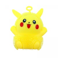 СЯЮЧИЙ СИЛІКОНОВИЙ АНІМЕ ПІКАЧУ 10 см. (ЖОВТИЙ)