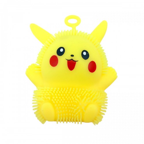 СЯЮЧИЙ СИЛІКОНОВИЙ АНІМЕ ПІКАЧУ 10 см. (ЖОВТИЙ) (MiC)