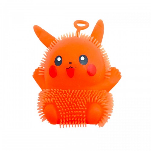 СЯЮЧИЙ СИЛІКОНОВИЙ АНІМЕ ПІКАЧУ 10 см. (ПОМАРАНЧЕВИЙ) (MiC)