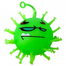 СЯЮЧИЙ ЇЖАЧОК КОРОНАВІРУС 9 СМ (ЗЕЛЕНИЙ)