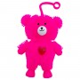 СИЛІКОНОВА СВІТЯШКА ВЕДМЕДИК 12 СМ. (РОЖЕВИЙ) (MiC)