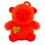 СИЛІКОНОВИЙ ВЕДМЕДИК, СВІТИТЬСЯ 9 см. (ПОМАРАНЧЕВИЙ) (MiC)