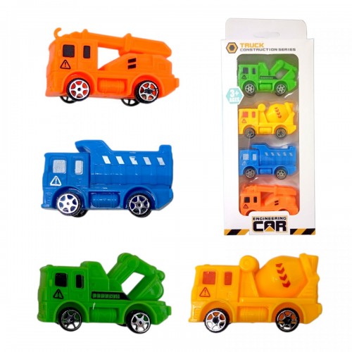 Набор машинок Городской строитель 6 см (MiC)