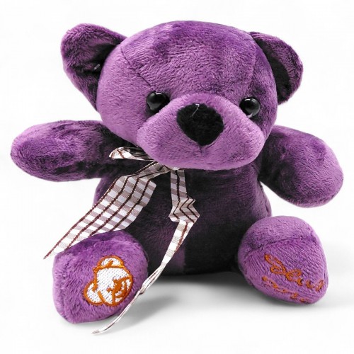 МʼЯКА ІГРАШКА ВЕДМЕДИК 15 СМ (ФІОЛЕТОВИЙ) (MiC)