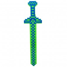 МЕЧ МАЙНКРАФТ/MINECRAFT, СВІТИТЬСЯ (ЗЕЛЕНИЙ)