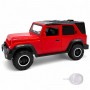 МАШИНА ИНЕРЦИОННАЯ, С ПАРОМ "JEEP WRANGLER SAHARA" (КРАСНЫЙ) (MiC)