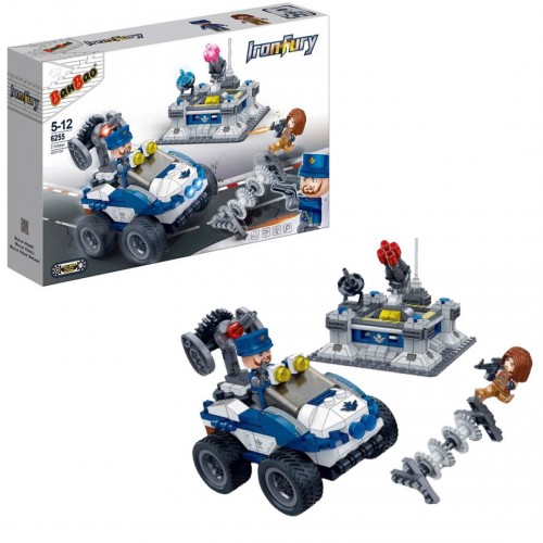 Конструктор "Армія 2в1: Оборонна турель", 318 елементів (BanBao)