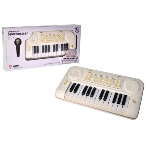 Піаніно на батарейках, з мікрофоном, (в коробці р.40,7x20,5x5 см) (MiC)