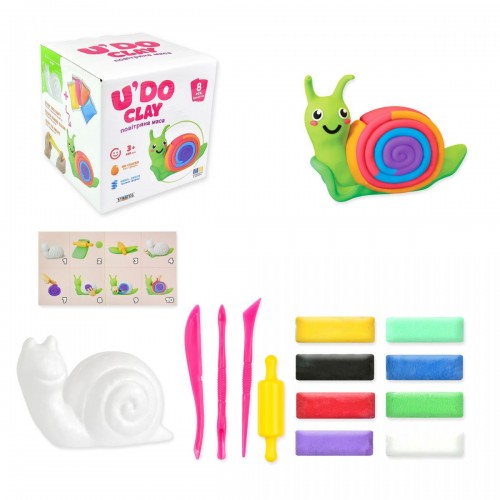 Набір для творчості "Равлик UʼDO Clay" (Strateg)