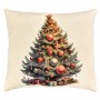 Подушка мікровелюр "Різдвяна Ялинка" 35х40 см (Strateg)