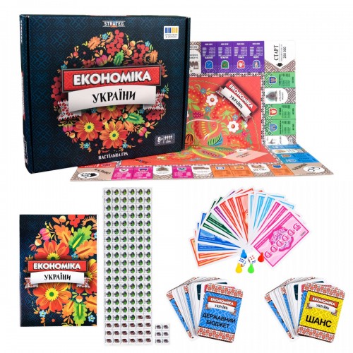 Настільна гра Strateg Економіка України (Strateg)