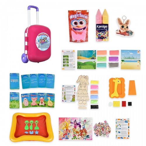 Набір для творчості Подорож у творчість (РОЖЕВИЙ) (Strateg)