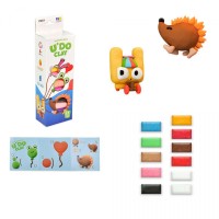 Набір для творчості UDO Clay 11 шт, брикет 10 г (ТВАРИНКИ)