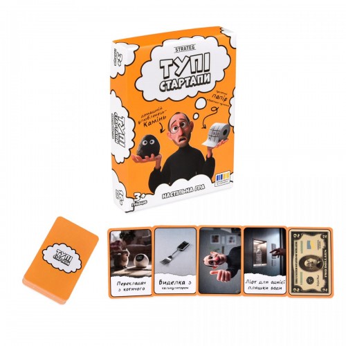 Настольная игра "Тупые Стартапы" (укр) (Strateg)