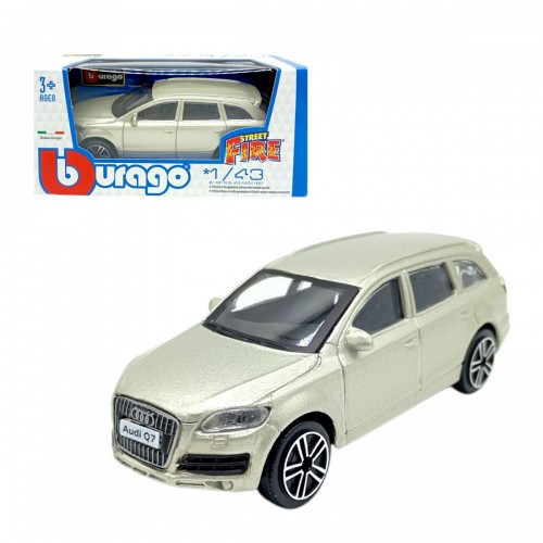 Машинка металева "Street Fire", AUDI Q7 БІЛЕ ЗОЛОТО (Bburago)