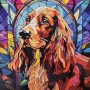 Алмазна мозаїка "Вірний пес" 30х30 см (Strateg)