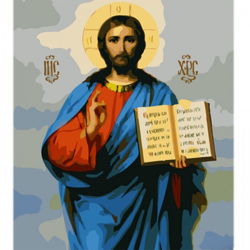 Картина по номерах "Вседержатель" 40х50 см (Strateg)