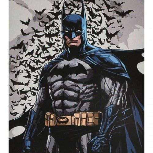 Картина по номерах "Герой у накидці" 40х50 см (Strateg)