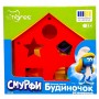 Іграшка-сортер Будиночок розвиваючий, СМУРФИ (ЧЕРВОНИЙ) (TIGRES)