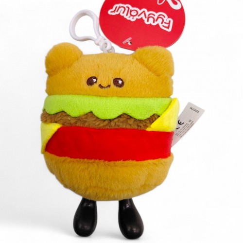 Іграшка мʼяконабивна "Няшний бургер" серія Фуддіки (Fyyvalur)