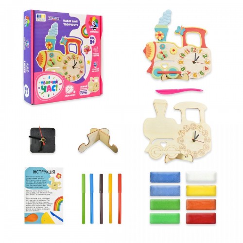 Набір для творчості Творчий час ПАРОВОЗИК ТУТТІ (Strateg)
