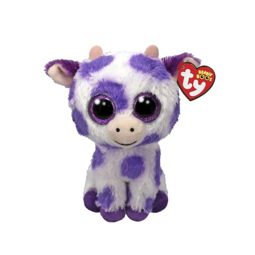 М’яка іграшка TY Beanie Boos Корова ETHEL 15 см (TY)