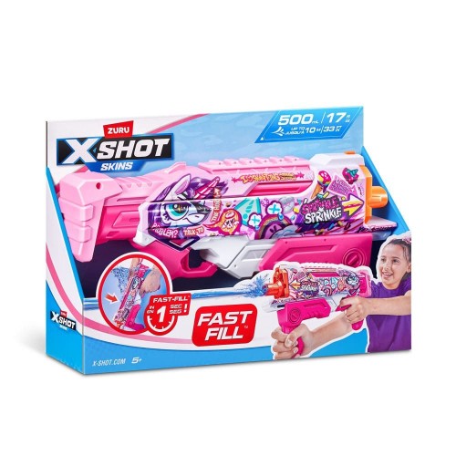 Водний бластер X-Shot Fast-Fill Skins Hyperload Unicorn Splash (ZURU)