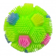 Уцінка. Їжачок, що світиться Футбол 6 см (САЛАТОВИЙ) - Не світиться
