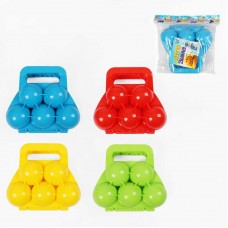 Сніжколіп на 5 сніжків, в пакеті (ВИДАЄТЬСЯ ТІЛЬКИ МІКС ВИДІВ)