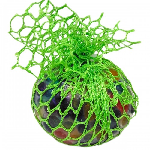 Анстистрес в сітці "Мізки" (ЗЕЛЕНИЙ) (MiC)