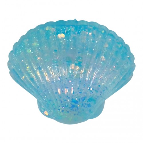 Жвачка-тянучка антистресс "Ракушка" (голубая) (MiC)