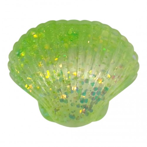 Жвачка-тянучка антистресс "Ракушка" (зеленая) (MiC)