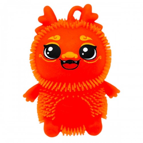 Їжак, що світиться "олень" 11 см. (ПОМАРАНЧЕВИЙ) (MiC)