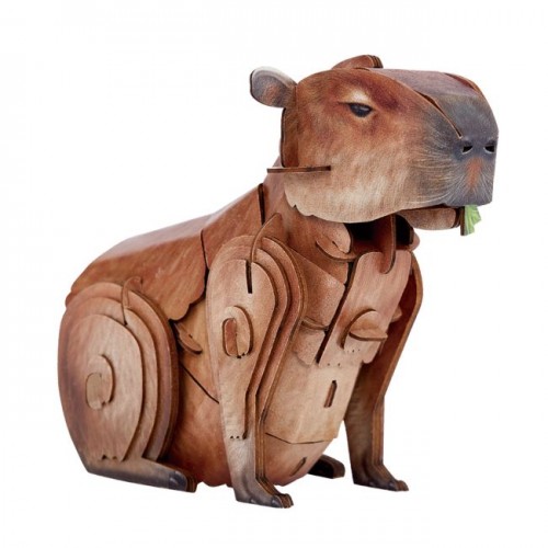 Тривимірна головоломка-конструктор із серії Дикі тварини "Капібара" (Cubic Fun)