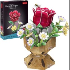 Тривимірна головоломка-конструктор із серії Букет квітів 