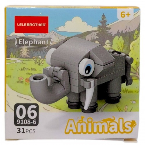 Конструктор “Тварини саван” (ВИД 6) (lelebrother)